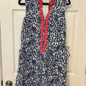 Lilly Pulitzer Blue and Pink Dress